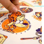 professional DTF printing banner showing custom apparel