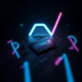 Custom Business Card Printing sample showing premium square business cards with crisp design