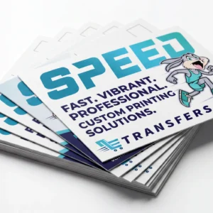 Custom postcards printing with vibrant colors and high-quality finish