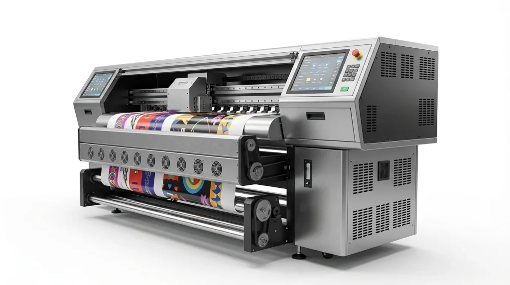 UV DTF print machine producing high-resolution custom transfers with vibrant colors for professional printing applications