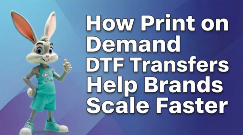 Print on Demand DTF transfers helping apparel brands scale faster with vibrant, durable custom prints