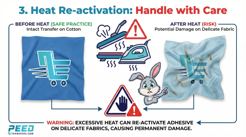 Heat Reactivation Caution