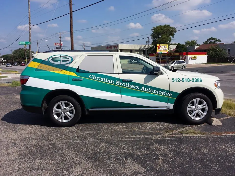 This custom vehicle wrap demonstrates how commercial vehicle wraps Austin TX businesses use enhance branding and professionalism. Designed for durability and visibility, these vehicle wraps help automotive companies promote their services throughout Austin.
