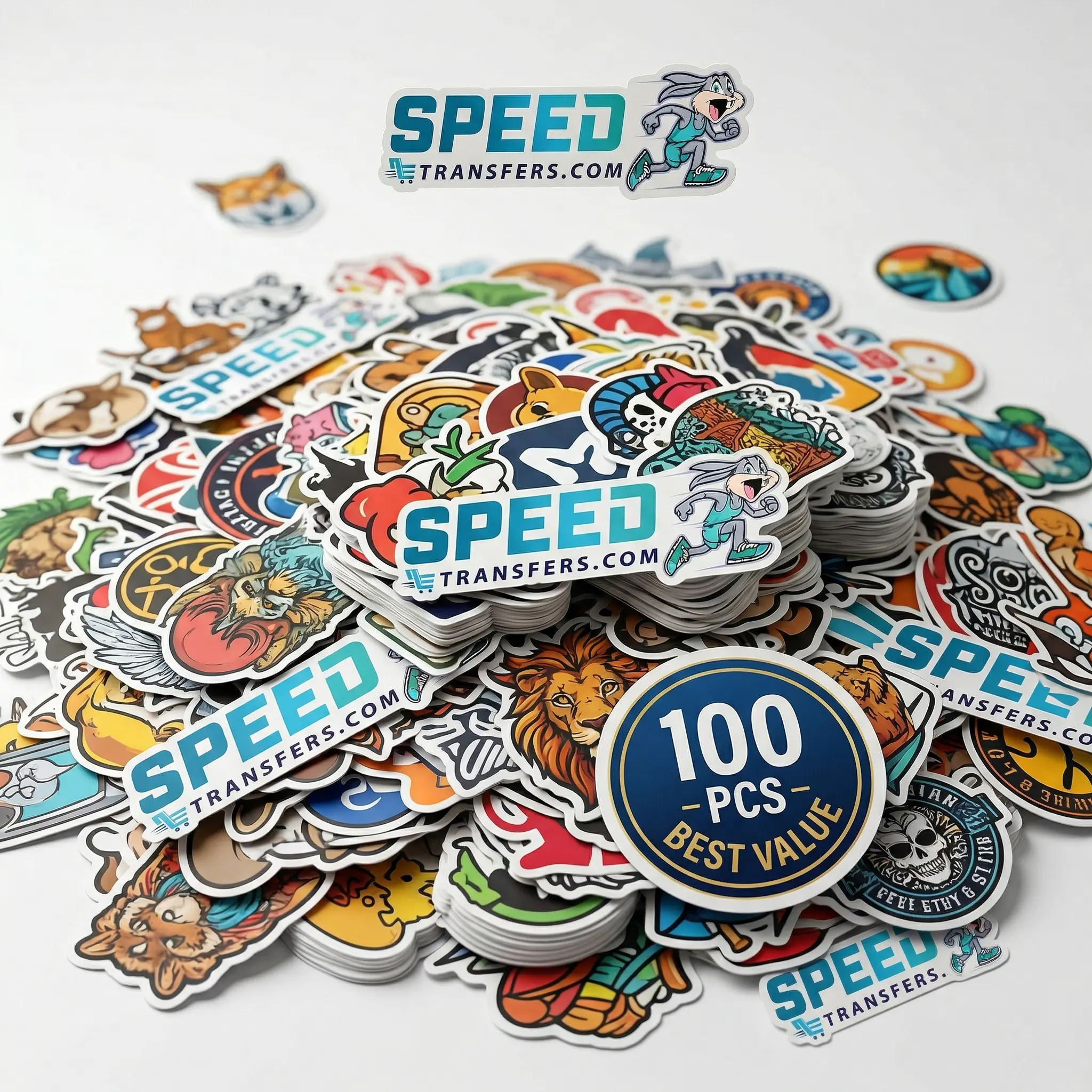 100-Pcs-Custom-Stickers-Best-Value-Bulk-Speede-Transfers.jpg 100 pcs custom die cut stickers bulk best value sticker pack Speede Transfers