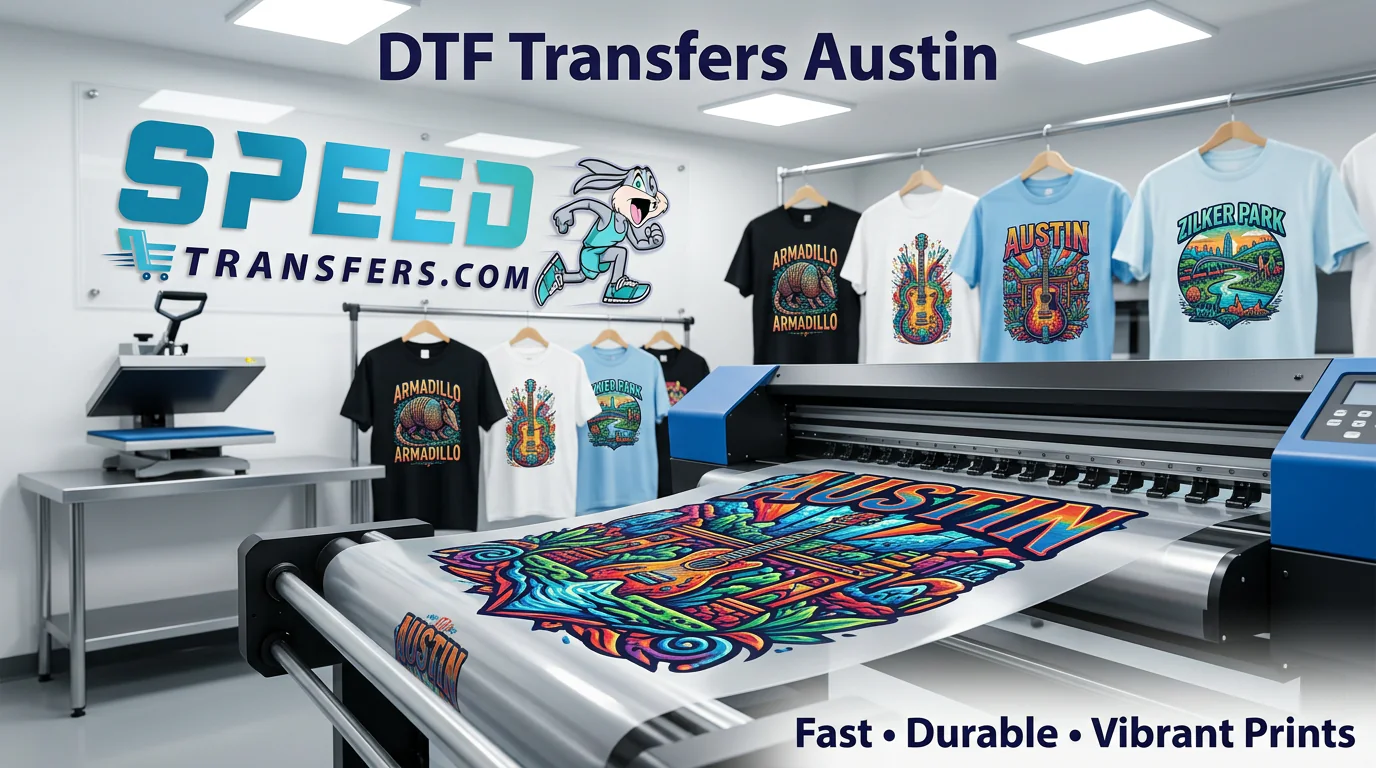 Dtf Transfers Austin 1 Premium DTF transfers printed by SpeedE Transfers in Austin