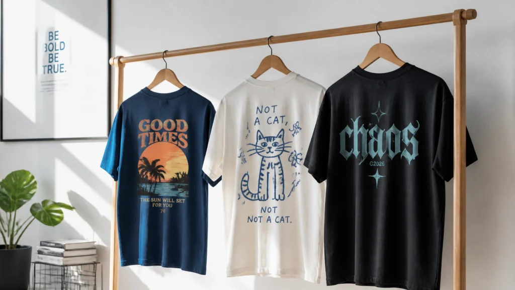 50+ Summer T-Shirt Ideas For 2026: Trending Designs That Sell 1 Summer t-shirt ideas featuring retro, hand-drawn, and streetwear graphic designs for 2026.