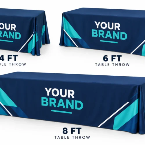 Custom Printed Table Throws